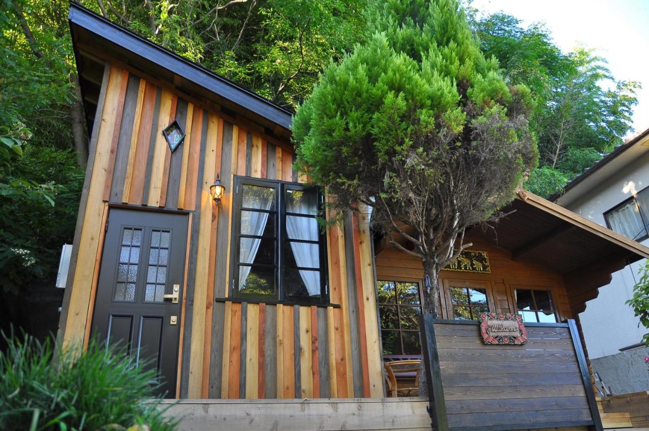 فيلا Loft & Log House أوكاياما المظهر الخارجي الصورة